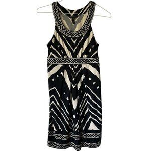 BCBG Maxazria Tribal Inspired Print Dress, Women's Small